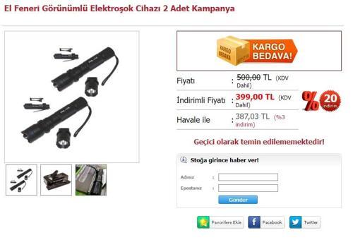 Avukat Küçükosmanoğlu: Elektroşok cihazlarının ruhsata tabi tutulması lazım