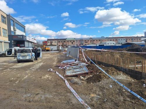 Ankarada inşaatta göçük: 1 ölü