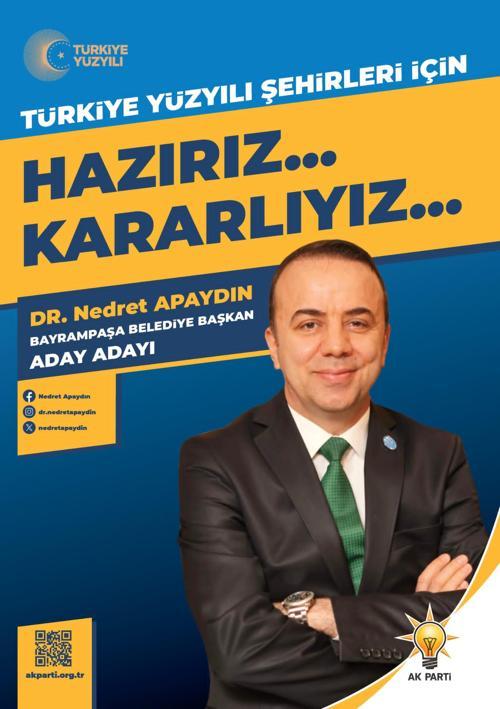 Bayrampaşa Belediye Başkan Aday Adayı Dr. Apaydın: Sevdamız Bayrampaşa diyerek yola çıktık