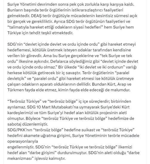 Ömer Çelik: SDG/PKKnın darbe girişimi durdurulmuştur