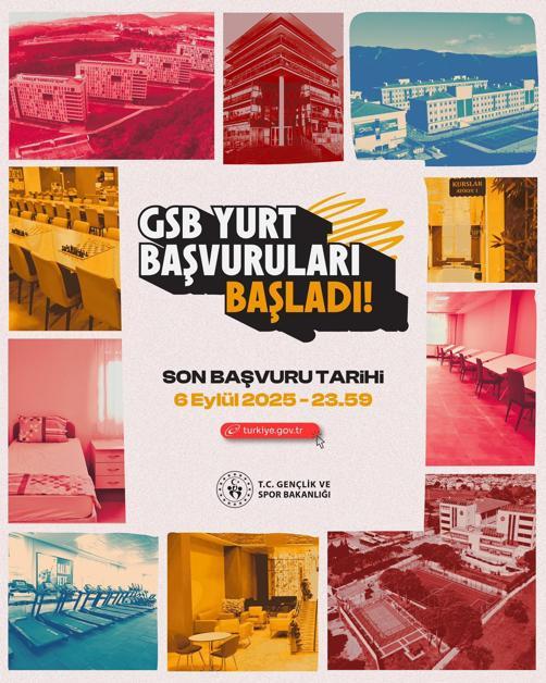 Bakan Bak: Yurt başvuruları Bakan Bak: 2025-2026 yılı yurt başvuruları başladı