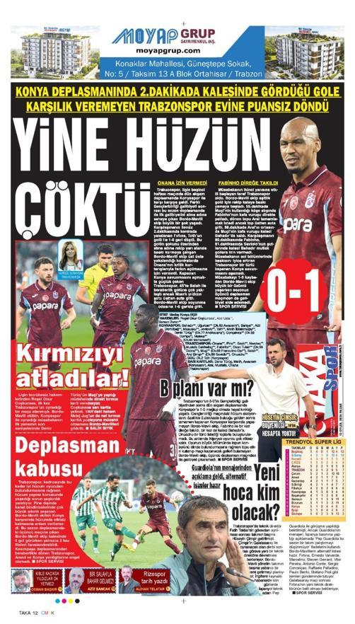 Trabzonspor evinde başka, deplasmanda başka