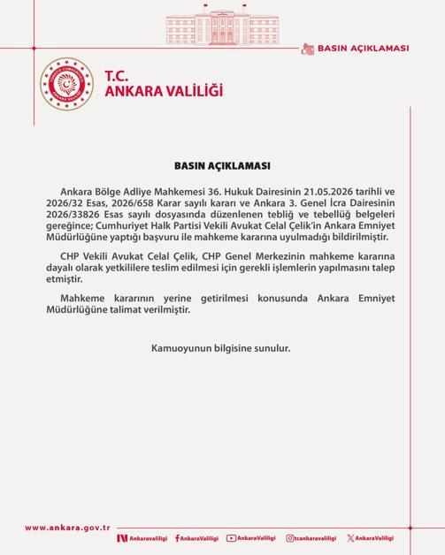CHP Genel Merkezinde tahliye gerginliği