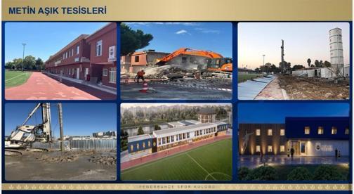 Fenerbahçe yönetimi, tesis yenileme ve yatırım maliyetlerini üstlendi