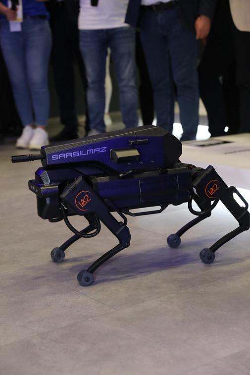 SARBOT yeni sistem ve donanımlarıyla IDEF 2023’te tanıtıldı