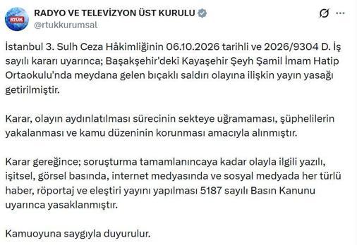 Başakşehirde okulda kavgada 1 öğrenci hayatını kaybetti, 7 yaralı