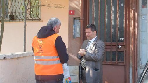 AK Parti İstanbuldan hafta sonu için 1 milyon hane ziyaretçi hedefi