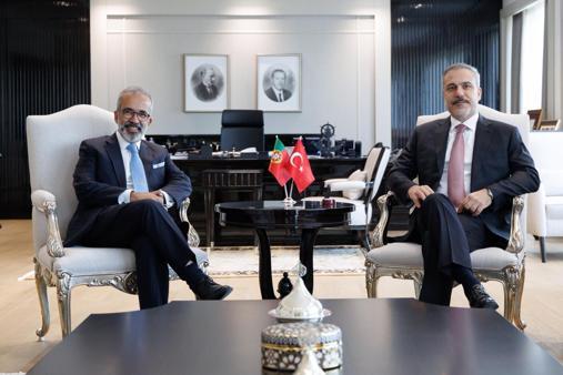 Bakan Fidan, Portekizli mevkidaşı Rangel ile görüştü