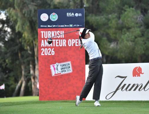 Türkiye Kadınlar ve Erkekler Amatör Açık Şampiyonasında ilk gün rekorla tamamlandı