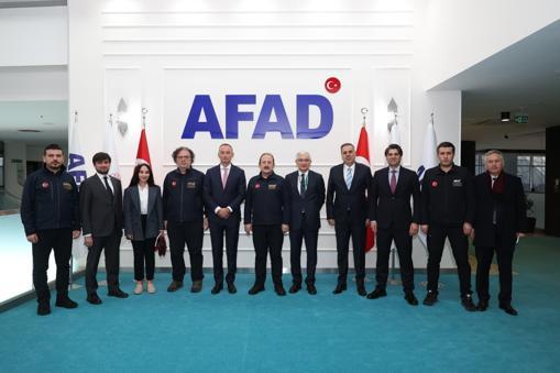 AFAD Başkanı Pehlivan, Gazze Barış Kurulu Yüksek Temsilcisi Mladenovu kabul etti