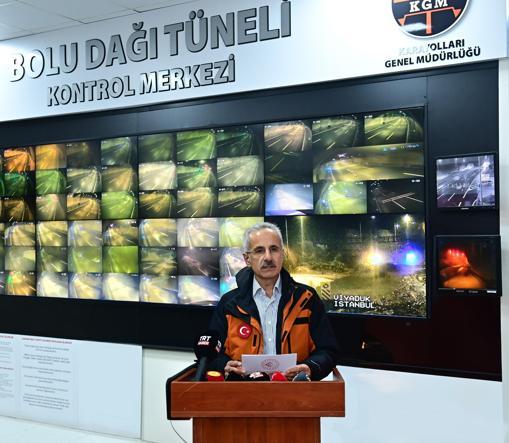 90 metre uzatılan Bolu Dağı Tüneli yarın ulaşıma açılıyor