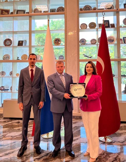 ULUSKON ile Rusya Federasyonu Türkiye Büyükelçiliği iş birliği toplantısı gerçekleştirdi