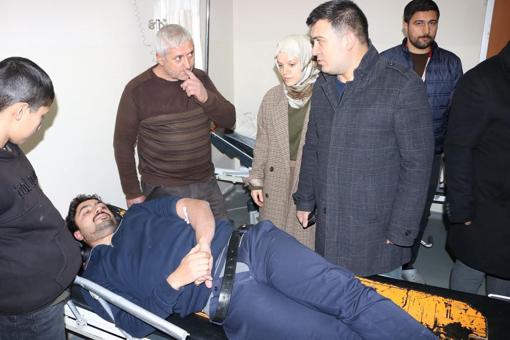 Patnos’ta yolcu otobüsü devrildi: 16 yaralı