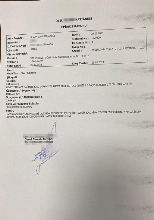 Zayıflamak için gittiler, botokstan zehirlendiler; obezite ve enfeksiyon dernekleri alarmda