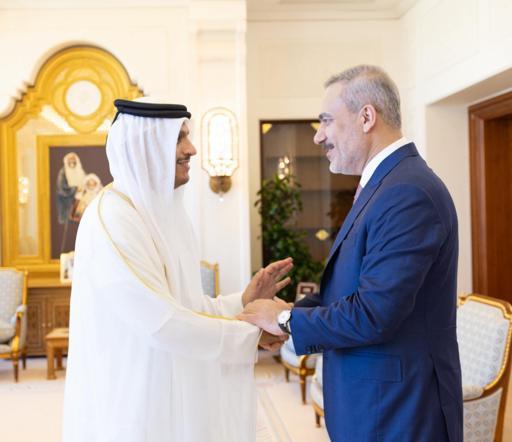 Bakan Fidan, Katar Başbakanı Al Sani ile görüştü