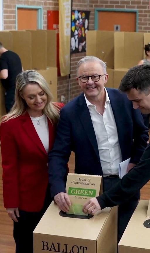 Avustralyada halk sandık başında