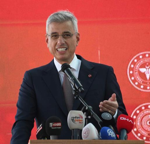 Bakan Memişoğlu ile Bakan Kacır, Tekirdağda hastane açılışına katıldı