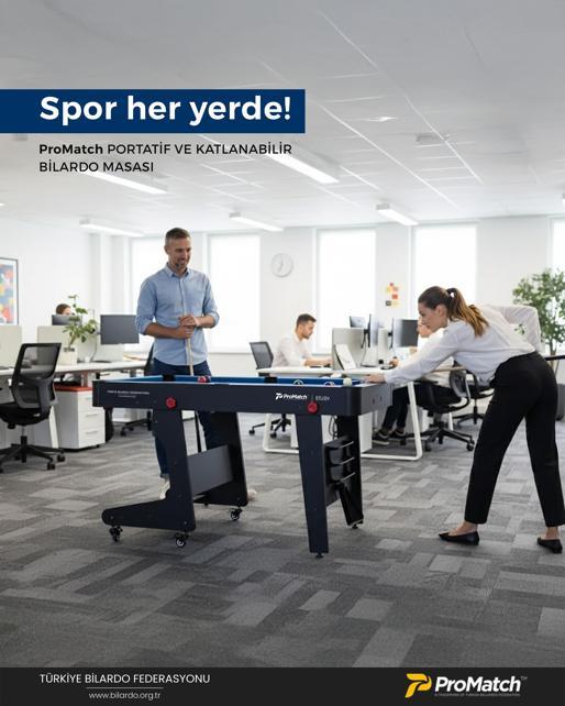 Bilardo Federasyonu, çocuk ve aileler için harekete geçti