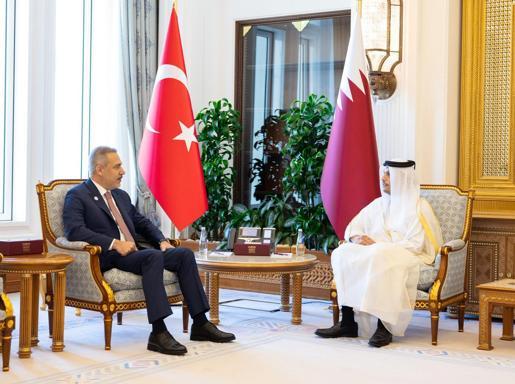 Bakan Fidan, Katar Başbakanı Al Sani ile görüştü