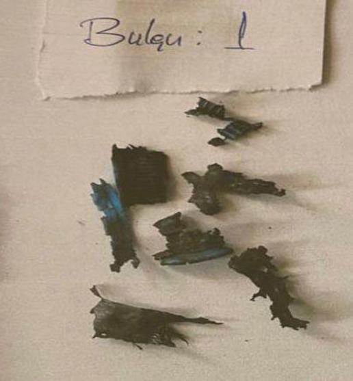 Taksime bırakılan patlayıcıyla ilgili bulgular