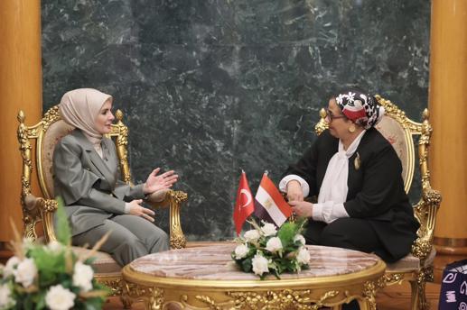 Aile ve Sosyal Hizmetler Bakanı Mahinur Özdemir Göktaş, Mısır’da