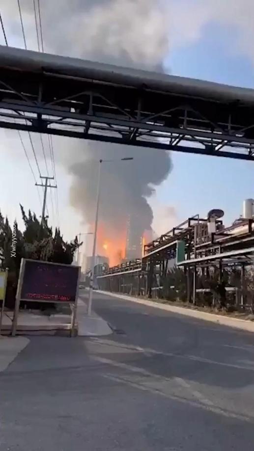 Çin'de kimya fabrikasında patlama: 5 ölü