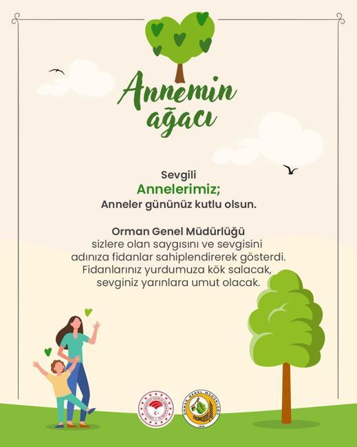 OGM’den her anne için bir ağaç