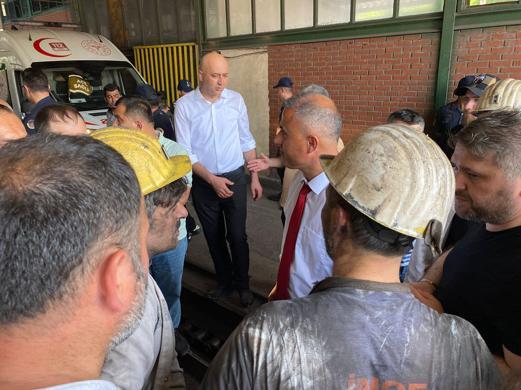 Zonguldakta maden ocağında göçük: 1 ölü 1 yaralı