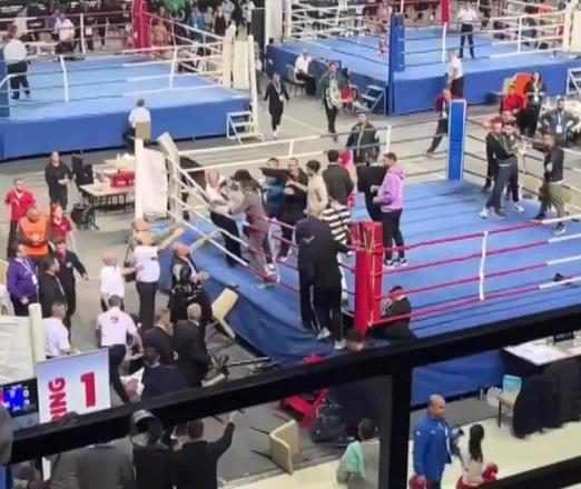 Kick boks şampiyonasında kavga: 4 yaralı, 5 gözaltı