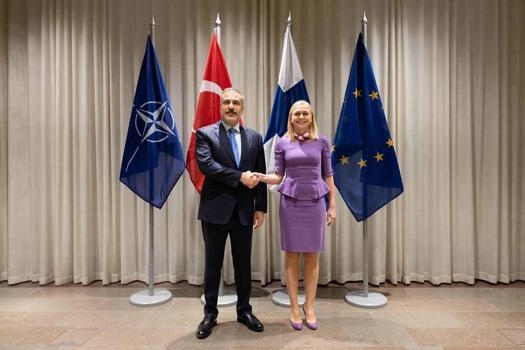 Bakan Fidan, Finlandiya Dışişleri Bakanı Valtonen ile görüştü