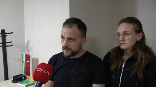 Epilepsi hastası Berra, havuzda boğulma tehlikesi geçirirken yaşanan panik kamerada