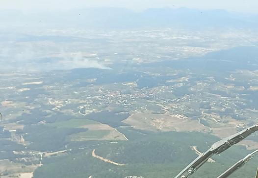 İzmir’de orman yangını kontrol altında