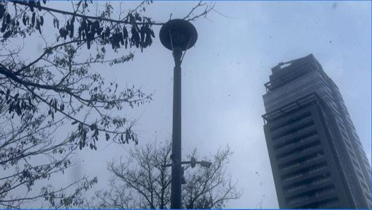 Ankaraya mevsimin ilk karı düştü