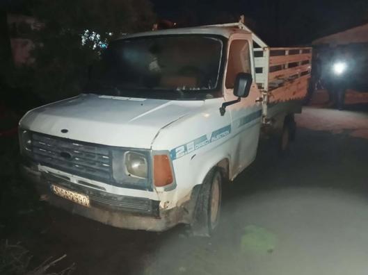 Kamyonetle çarpışan motosikletin sürücüsü öldü; kaza kamerada