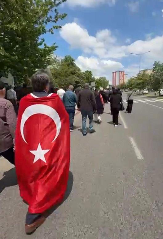 Tekirdağda şehit polisin cenazesinde fenalaşan kişi öldü