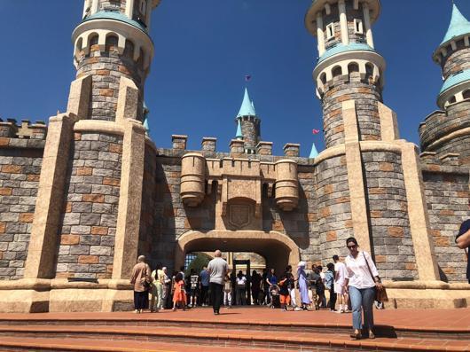 Eğlence severler bayramda Vialand Tema Park’a akın etti