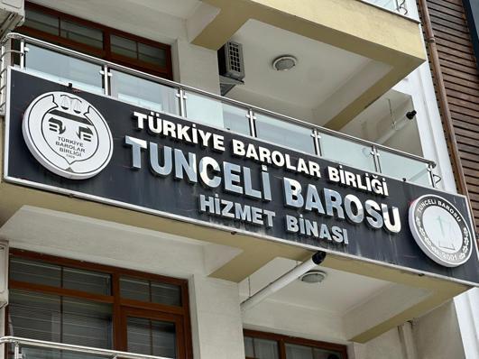 Tunceli Barosu’ndan Tuncay Sonel’in isminin kamusal alanlardan kaldırılması için başvuru