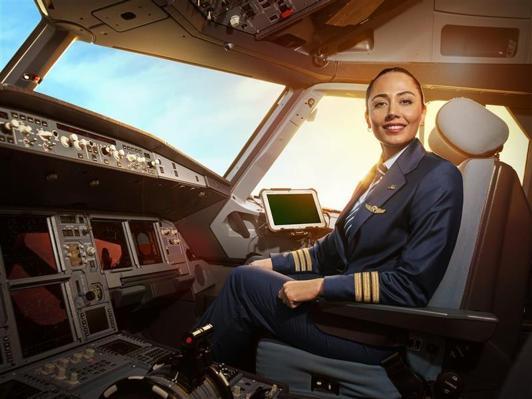 Gökyüzünde kadın pilot sayısında rekor artış