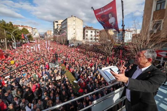 Özgür Özel, Mecitözü Hitit Kültür Merkezinin açılışını yaptı
