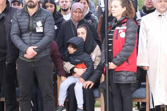 Kaza şehidi polis memurunun cenazesi, törenle Ankaraya uğurlandı