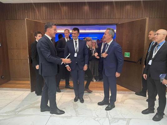 Savunma Sanayii Başkanı Görgün, NATO Genel Sekreteri Rutte ile görüştü