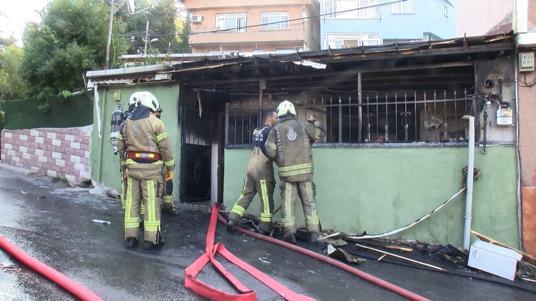 Sarıyerde gecekonduda yangın çıktı; 2 kardeşten biri hayatını kaybetti