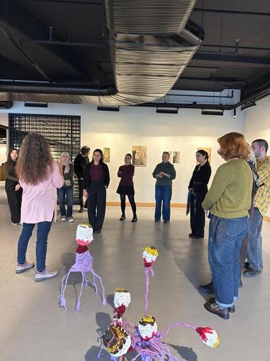 ‘Yolun Ortasında, Yüzeyin Altında’ sergisi, 15 Mart’a kadar ziyaret edilebilecek