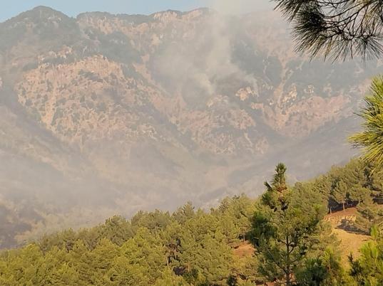 Hataydaki orman yangını ikinci gününde; havadan müdahale başladı