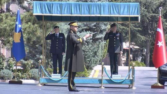 Genelkurmay Başkanı Orgeneral Gürak, Kosovalı mevkidaşı Jashari ile görüştü