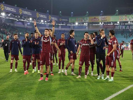 Trabzonspor, Rizede tarihi geri dönüşe imza attı