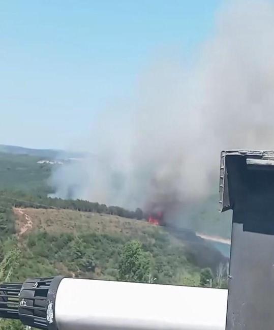 Sultangazi Kent Ormanındaki yangın kontrol altına alındı