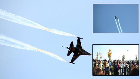 SOLOTÜRK'ten Kayseri semalarında gösteri uçuşu