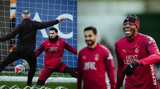 Galatasaray, Samsunspor maçı hazırlıklarını tamamladı