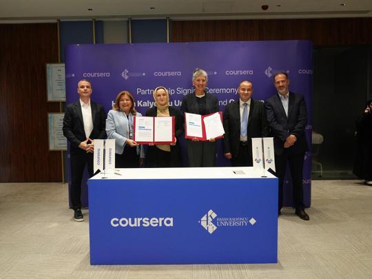 Hasan Kalyoncu Üniversitesi’nden ‘Coursera’ ile iş birliği
